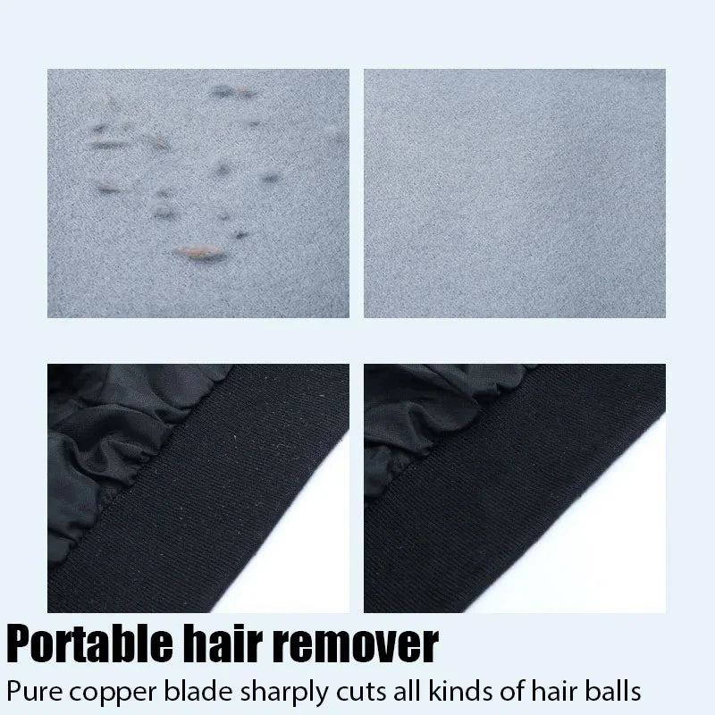 Portable Pet Hair Remover – Manual Lint Scraper & Cleaner