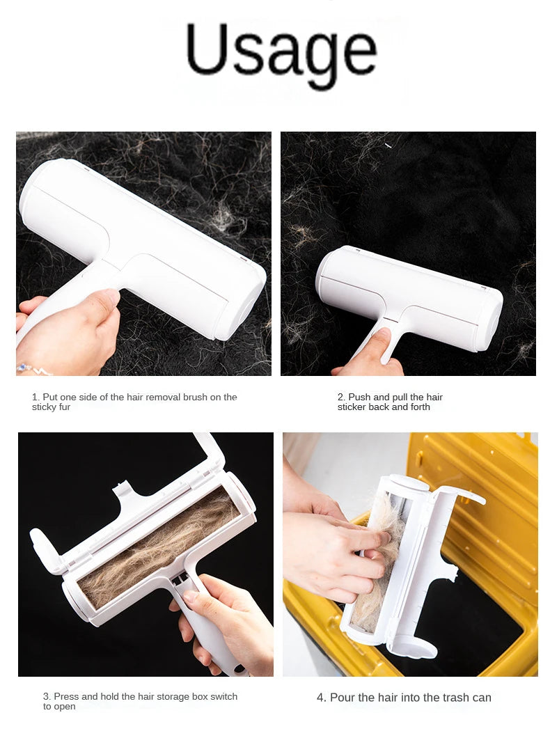 2-Way Pet Hair Remover & Lint Brush