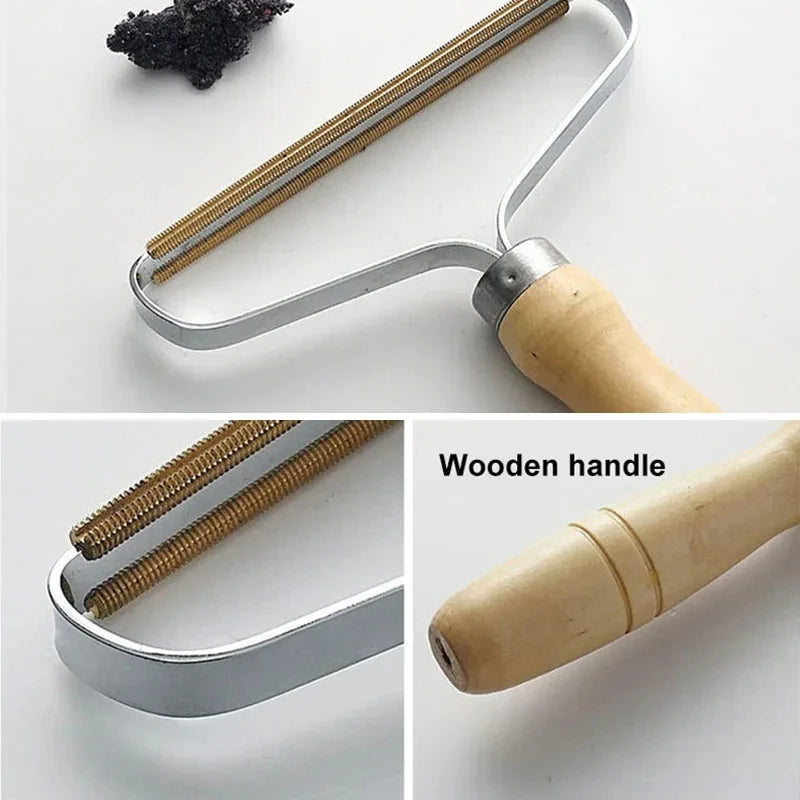 Portable Pet Hair Remover – Manual Lint Scraper & Cleaner