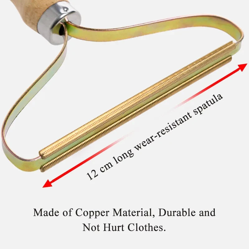 Portable Pet Hair Remover – Manual Lint Scraper & Cleaner